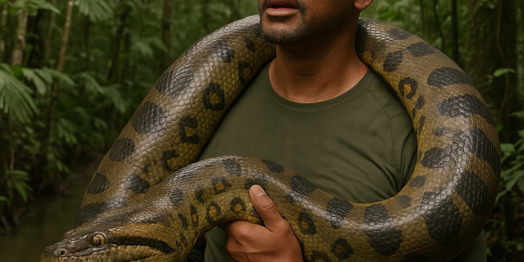 Will Smith explora Sudamérica en busca de una nueva especie gigante de anaconda en su serie de viajes
