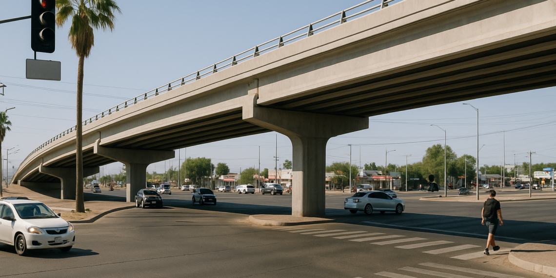 Podría ser renovado el crucero de Solidaridad y Progreso al norte de Hermosillo como el paso desnivel de Colosio, adelanta 'Toño' Astiazarán