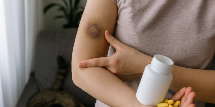 Bruise Easily? You May Be Deficient In This Vitamin