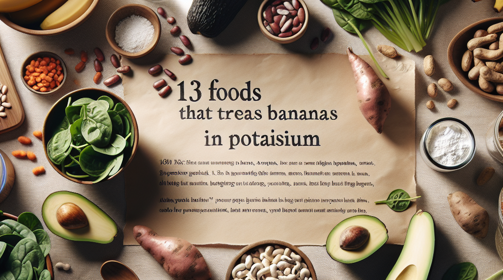 13 Foods With More Potassium Than a Banana