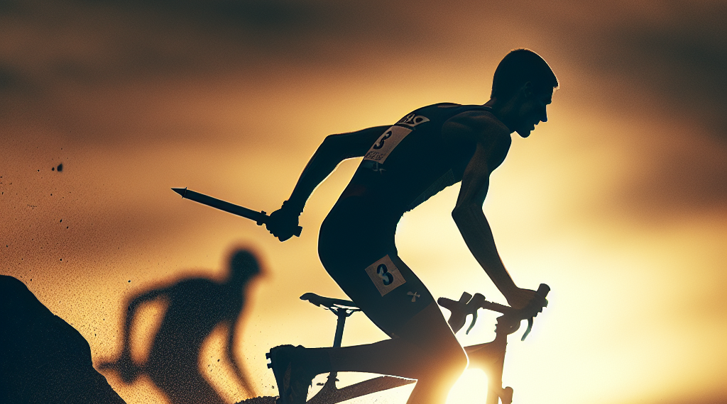 Abdessamad Oukhelfen, a la izquierda, en el podio junto a sus compañeros del Vicky Foods Athletics.