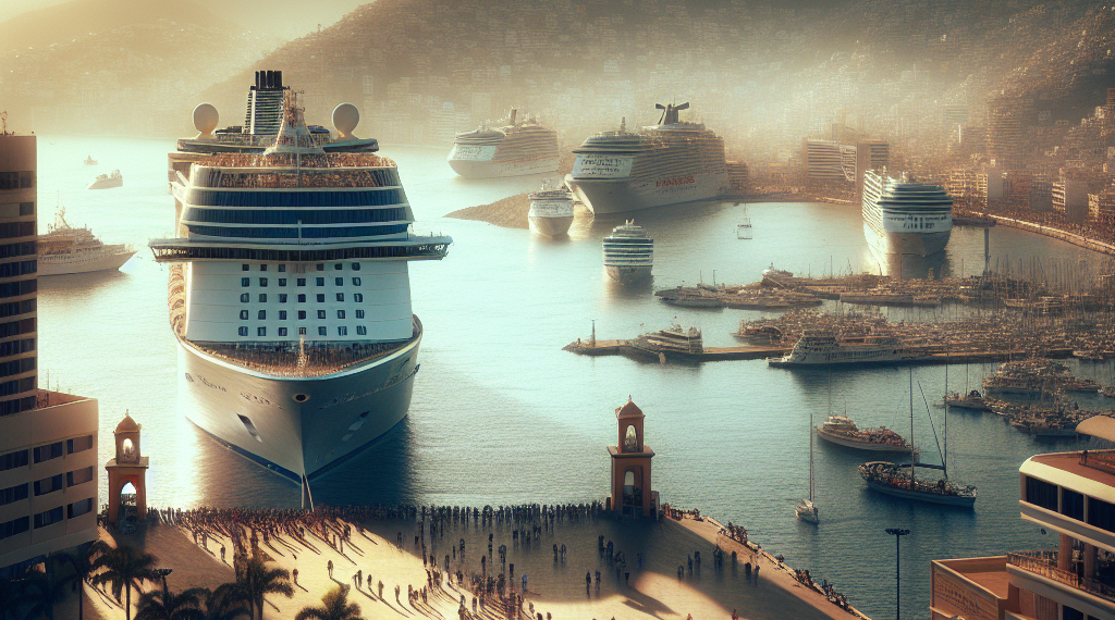 Acapulco recibe el MS Seven Seas Grandeur y fortalece su turismo