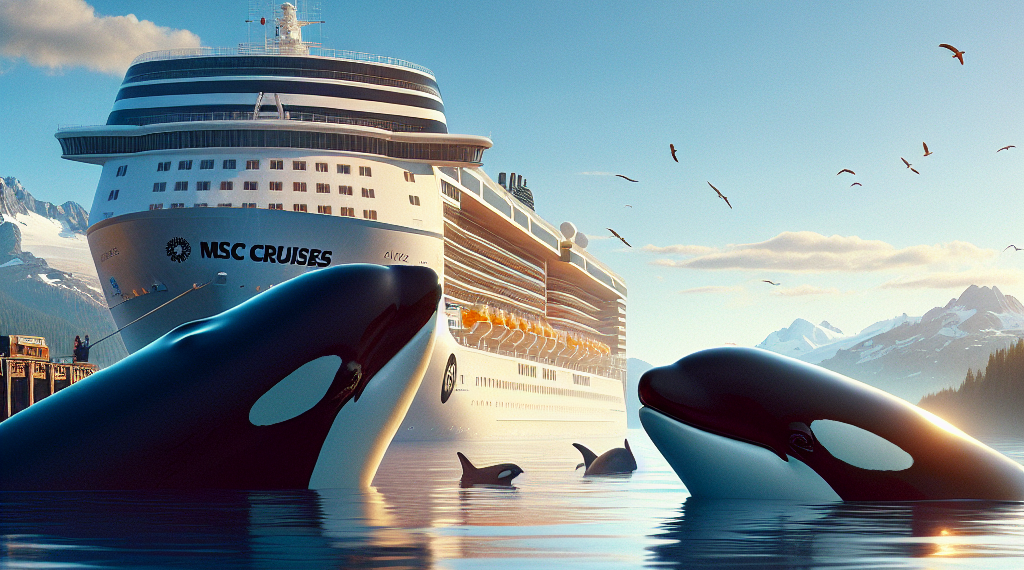 MSC Cruceros se alía con la organización ORCA para proteger a los mamíferos marinos en su debut en Alaska