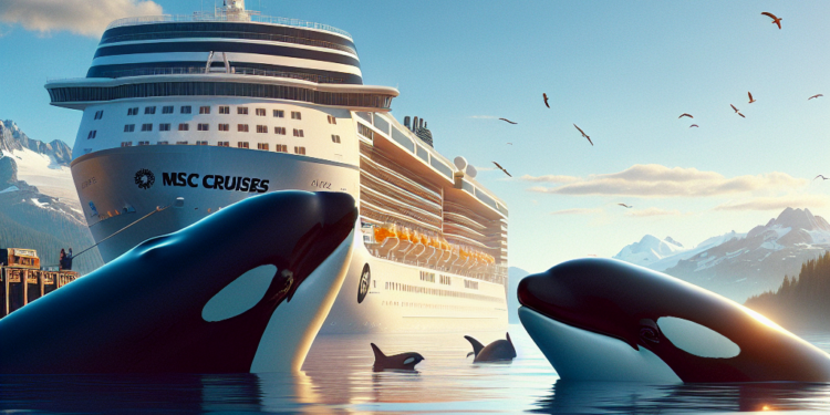 MSC Cruceros se alía con la organización ORCA para proteger a los mamíferos marinos en su debut en Alaska