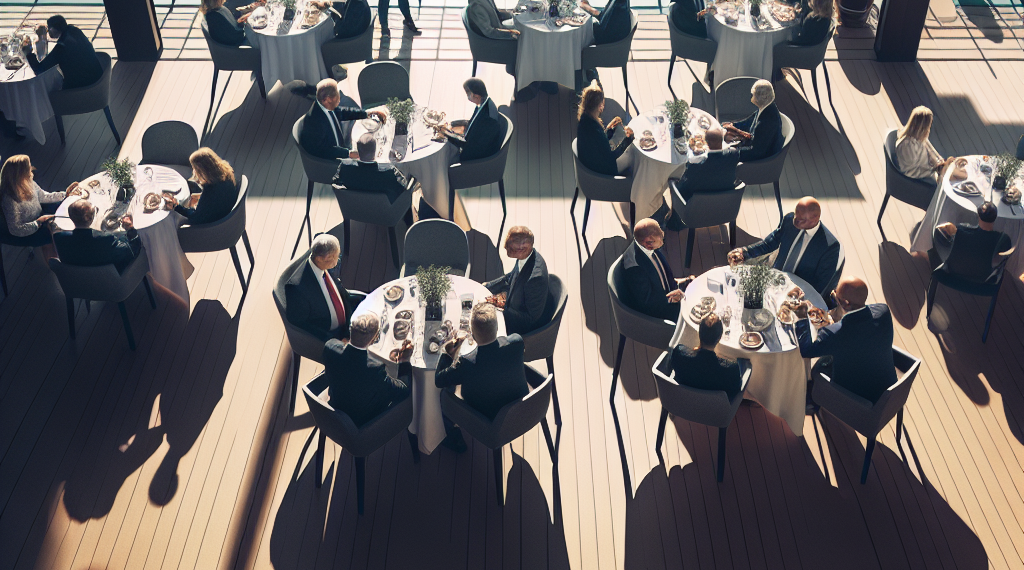 FilmSuez y anunciantes compartieron un almuerzo de trabajo a bordo del MSC Fantasia