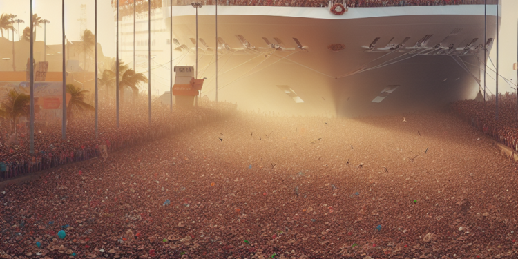 Llegan 3 mil 900 personas en crucero durante último día del Carnaval de Mazatlán