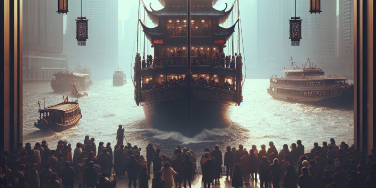 Festival único de Tien Cong: un yerno se arrodilla para dar la bienvenida al centenario de su suegro.