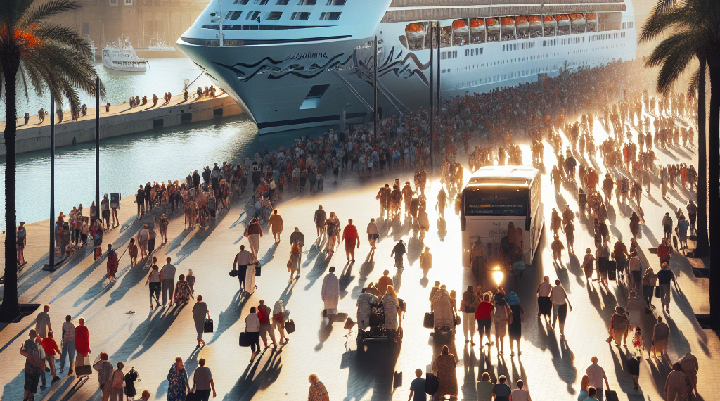 Azamara Journey inaugura temporada de cruceros en Sevilla