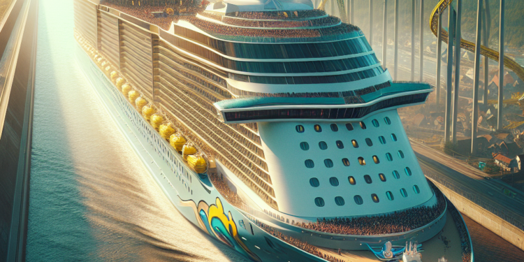 Casi 7 mil pasajeros y la montaña rusa más grande en altamar: así es el Disney Adventure, el crucero que ha hecho historia al cruzar el Canal de Panamá