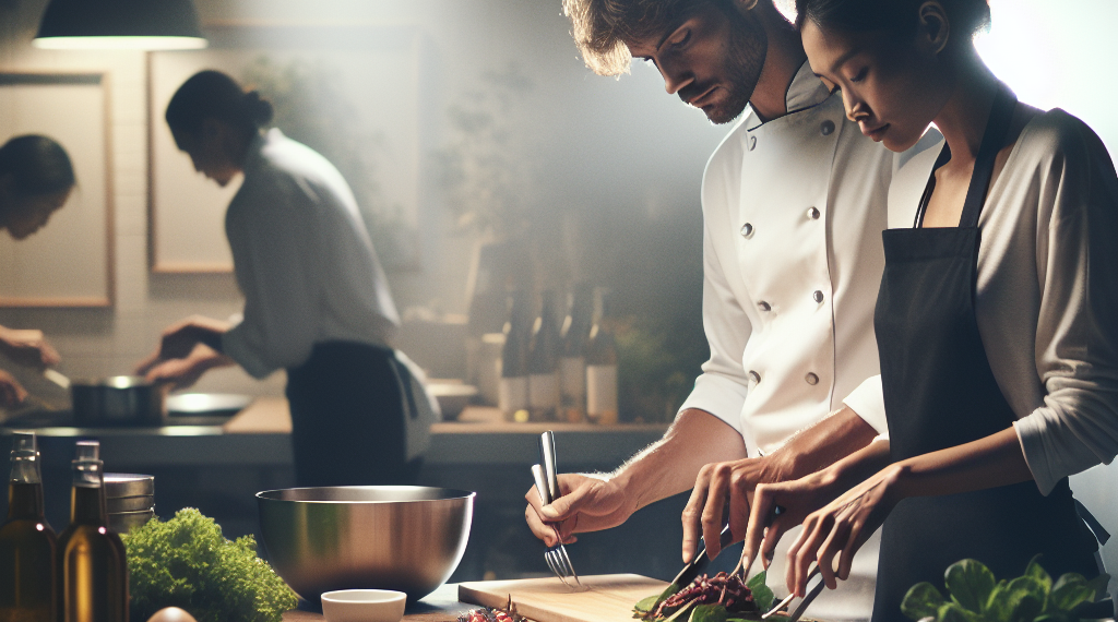 Chefs Chuck and Hailee Share a Recipe for Romance This Valentine’s Day