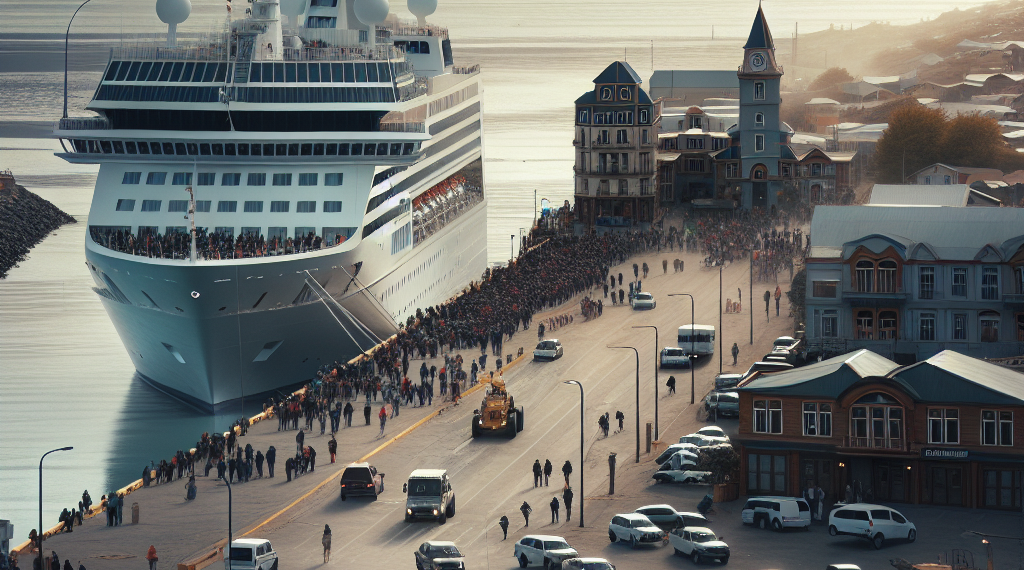 Chubut recibe nueva visita de crucero en Muelle Comandante Luis Piedra Buena