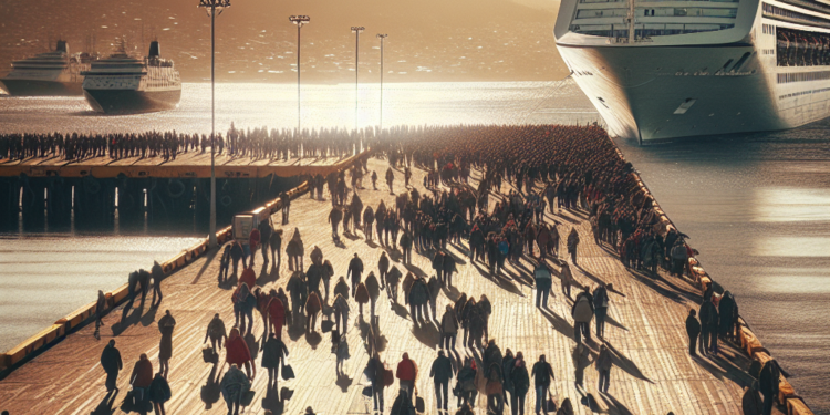 Cinco mil turistas arriban a Punta Arenas en cruceros