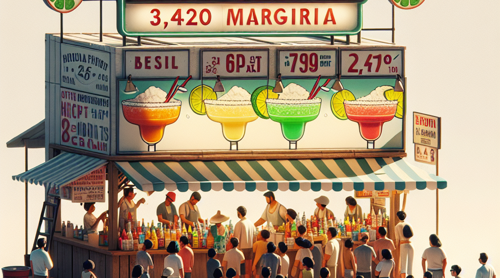 vendió 3.410 margaritas en solo ocho horas