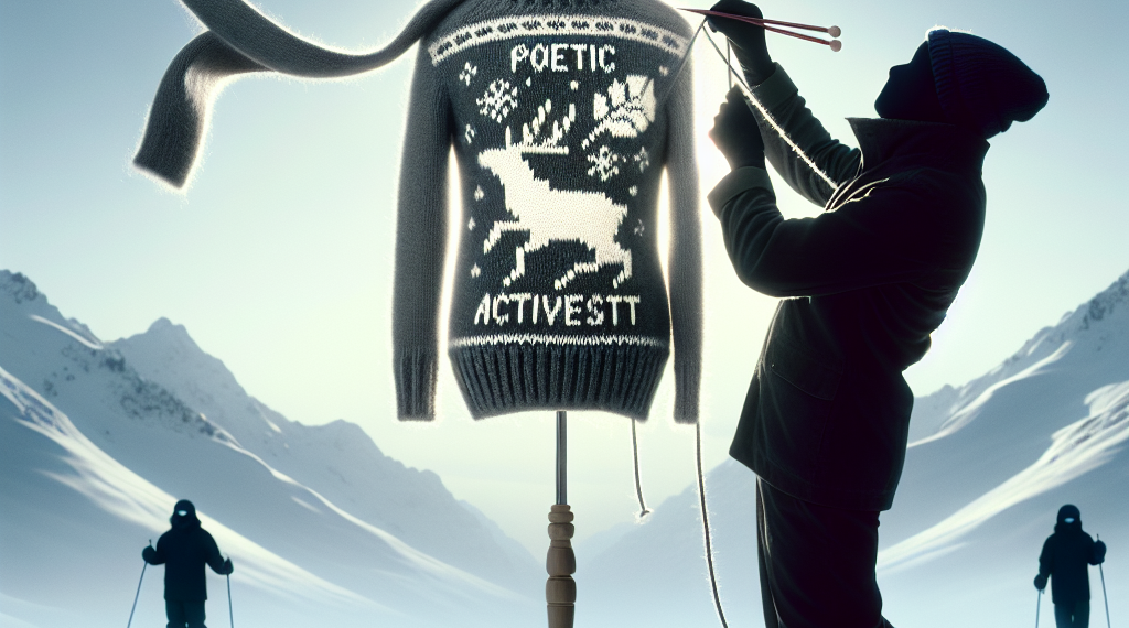 How the Making of an Enchanting Ski Sweater Became an Act of ‘Poetic Activism’