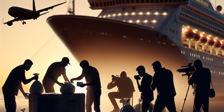 Arrestan a 5 hombres que presuntamente intentaron abordar un crucero con drogas – Telemundo Miami (51)