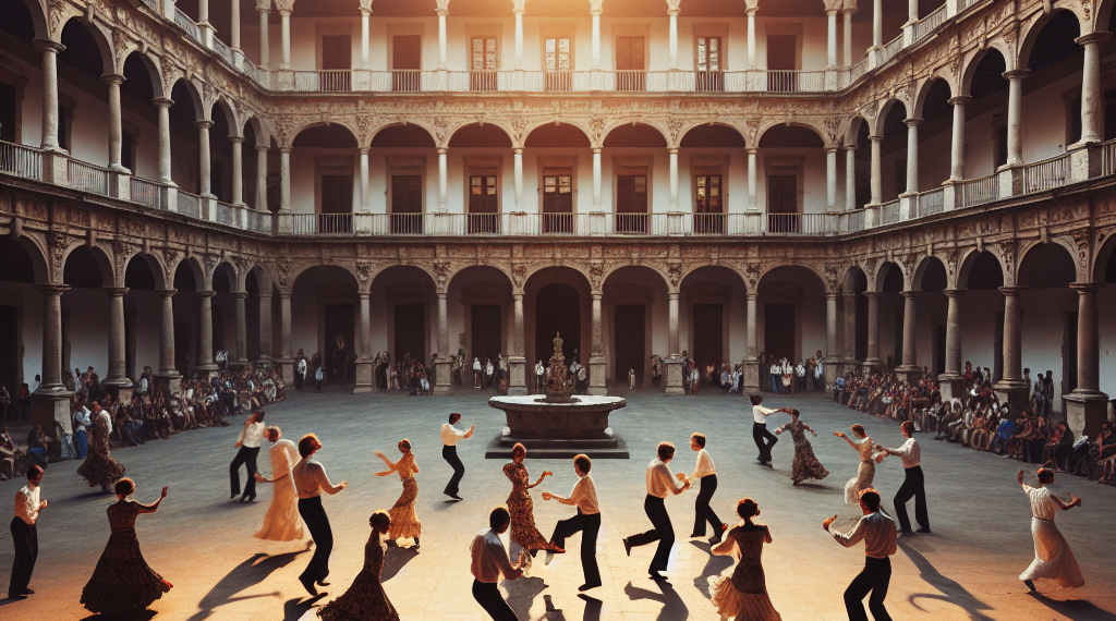 Diego Vega Solorza y COLOSOS, cuando la danza paraliza el atrio del Palacio de Bellas Artes