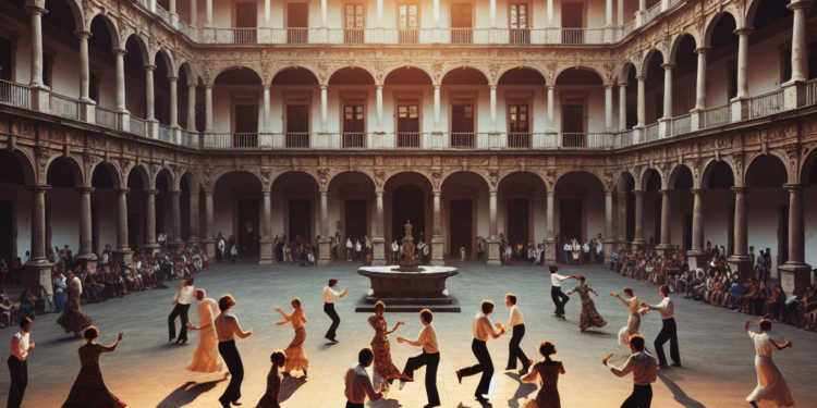 Diego Vega Solorza y COLOSOS, cuando la danza paraliza el atrio del Palacio de Bellas Artes
