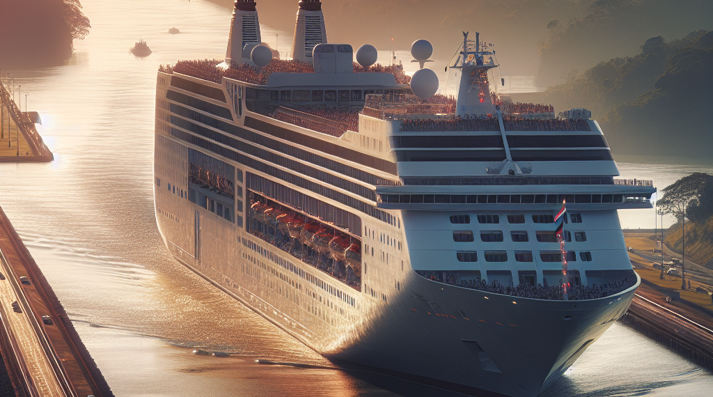 Disney rompe récord con el mayor crucero que ha transitado el Canal de Panamá