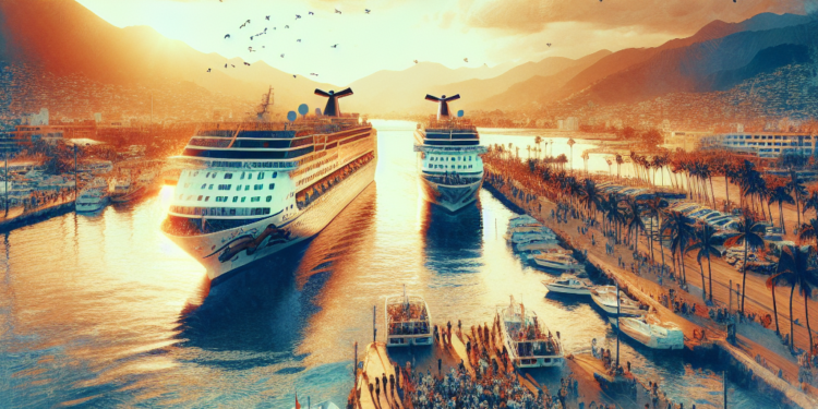 Doble arribo de cruceros en Vallarta deja más de 900 mil dólares