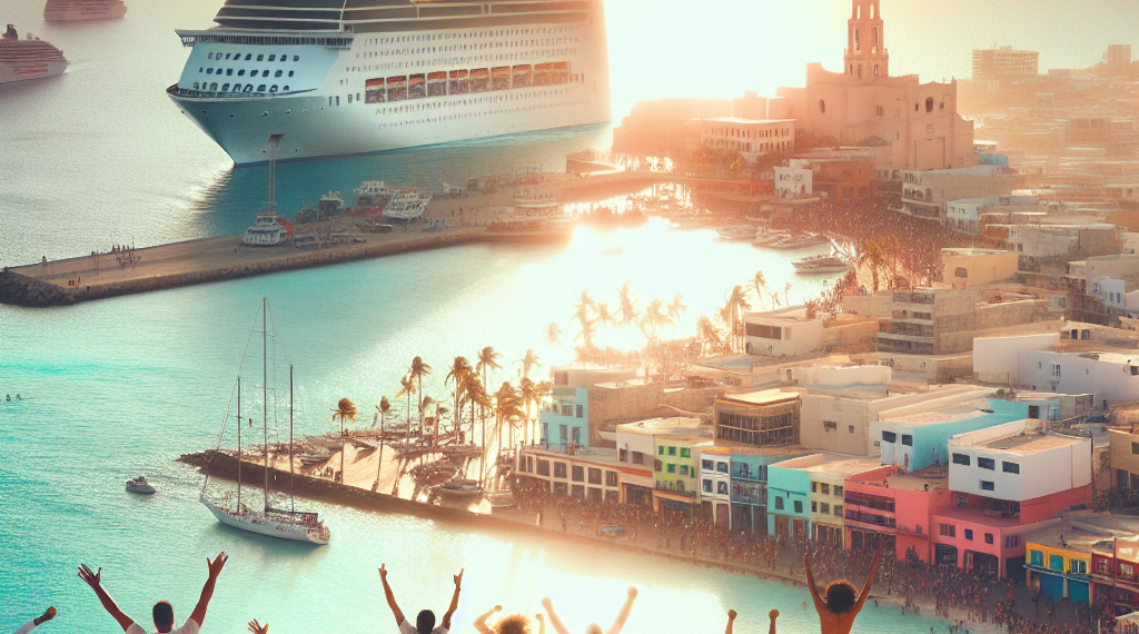 Arribo de crucero y turismo dominical impulsan buena jornada en Progreso