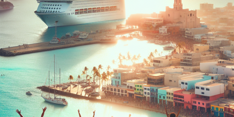 Arribo de crucero y turismo dominical impulsan buena jornada en Progreso