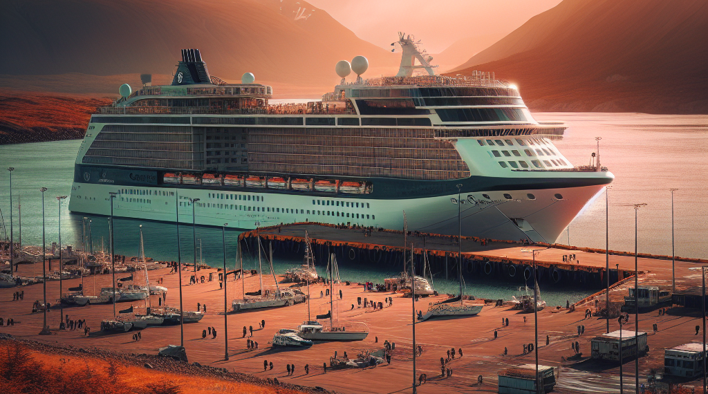 El crucero Celebrity Equinox concretó su sexta recalada de la temporada en Chubut