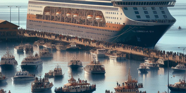 Crucero Hebridean Sky llega con más de 100 turistas al Puerto de La Unión
