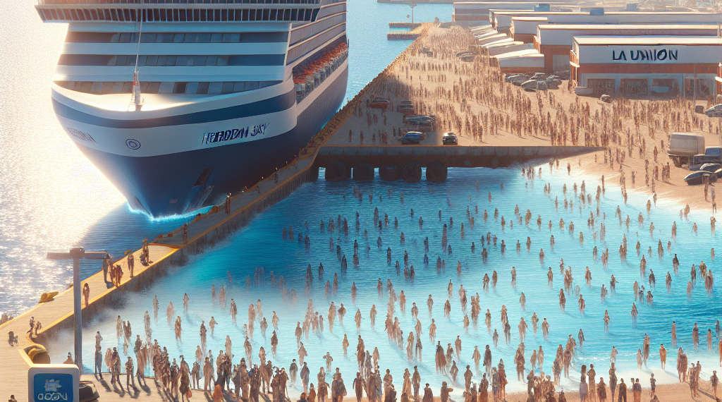 Crucero Hebridean Sky arriba a La Unión con más de 100 turistas internacionales