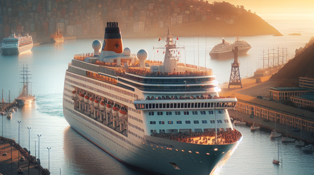 Crucero Viking Jupiter recala a Valparaíso