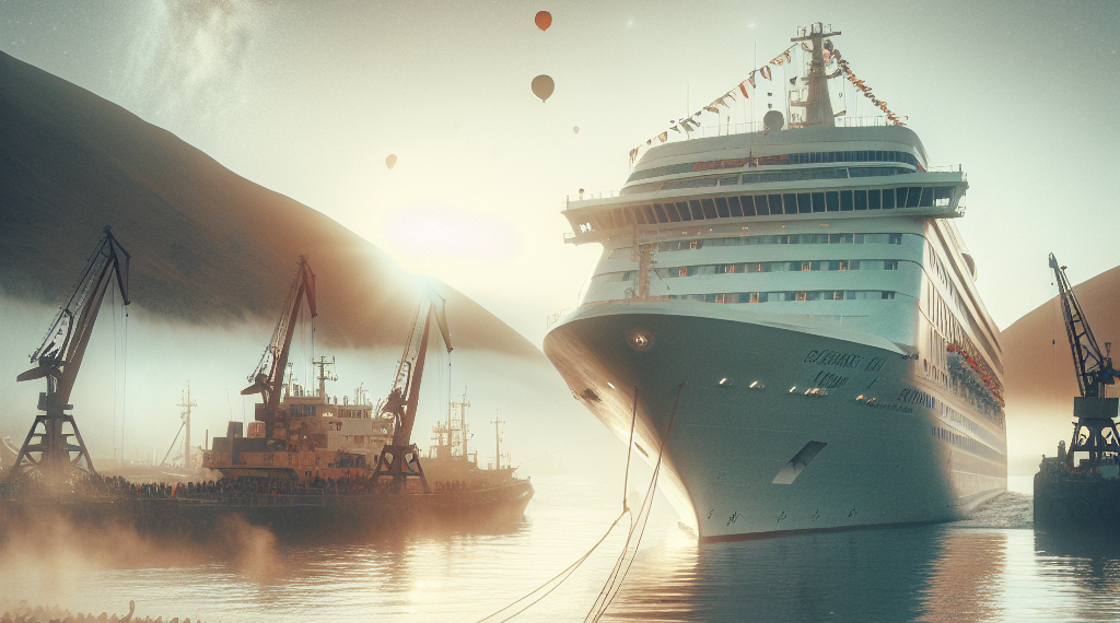 Crucero Vista recala por primera vez a Puerto de Iquique