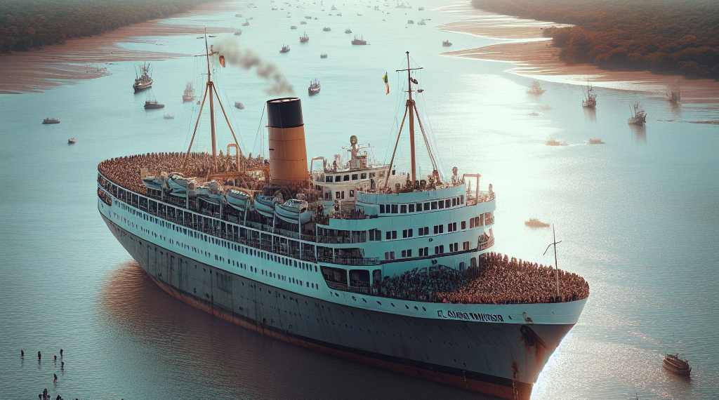 Silver Whisper lleva a más de 600 personas a las costas de Paraná