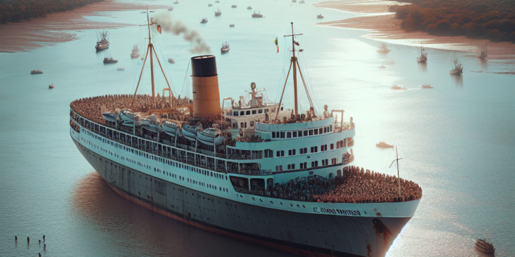 Silver Whisper lleva a más de 600 personas a las costas de Paraná