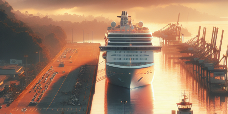 Terminal Pacífico Sur atiende visita del crucero Oceania Vista