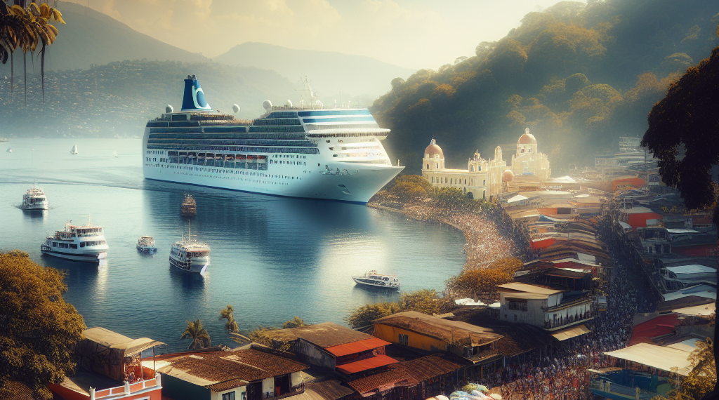 El crucero Vista arriba a Acajutla y fortalece la temporada turística en El Salvador