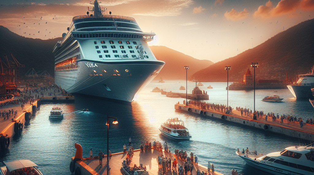 Llega a Acajutla el crucero Vista, séptimo arribo de la temporada 2025-2026