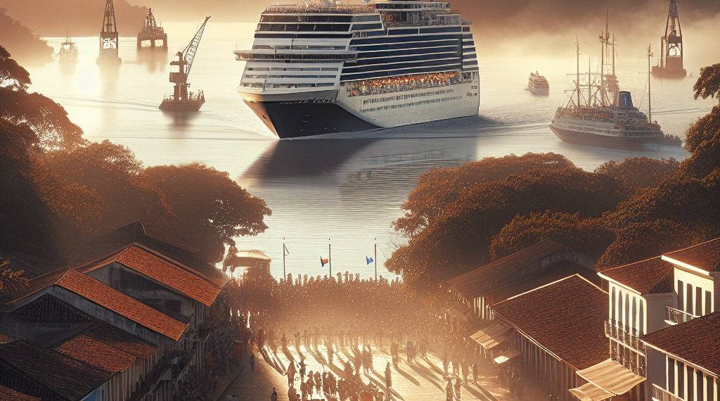 El crucero Zuiderdam arriba a El Salvador y promueve turismo cultural