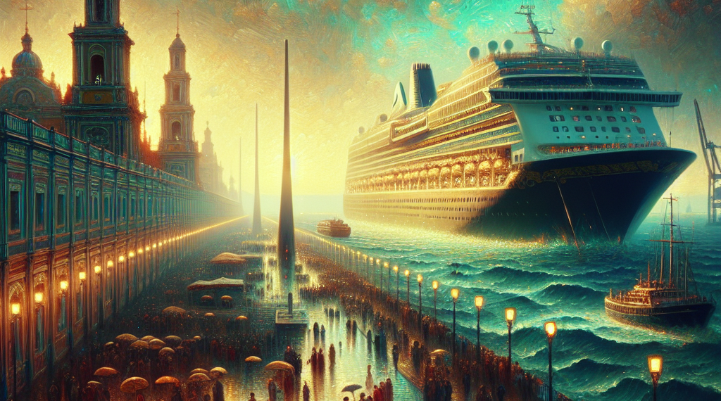 Crucero más grande de la temporada llegó a Puerto Limón