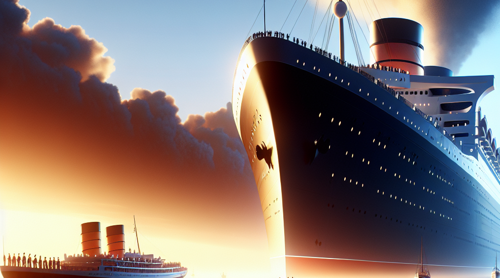 Queen Mary 2 se reúne con el Queen Mary por primera vez en 20 años