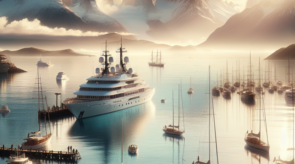 el "Seven Seas Splendor" ya está Puerto Madryn