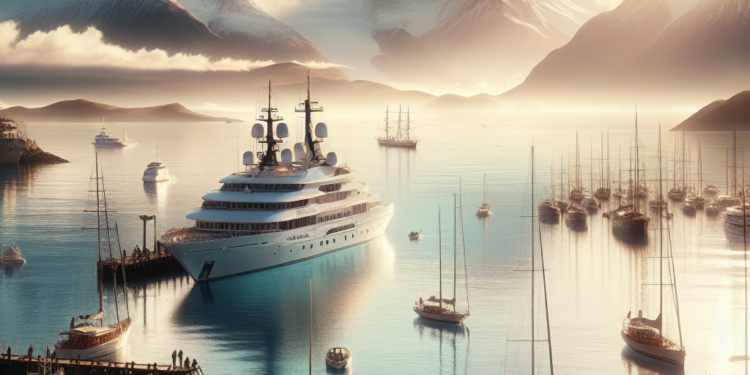 el "Seven Seas Splendor" ya está Puerto Madryn