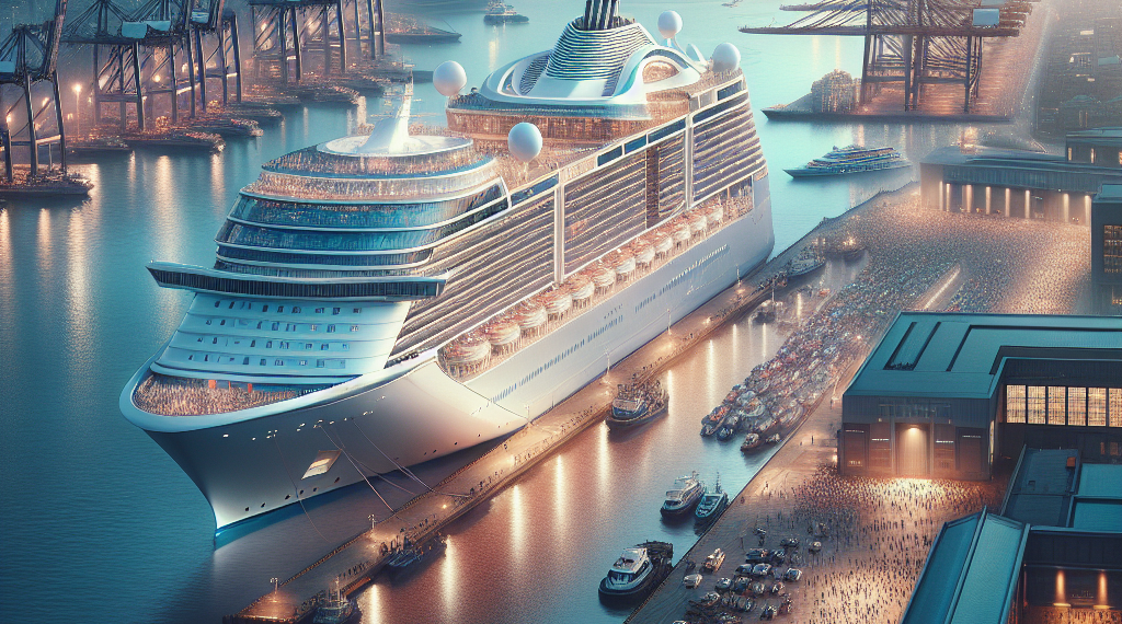 Emporcha recibe recalada del crucero de ultra lujo Seven Seas Splendor