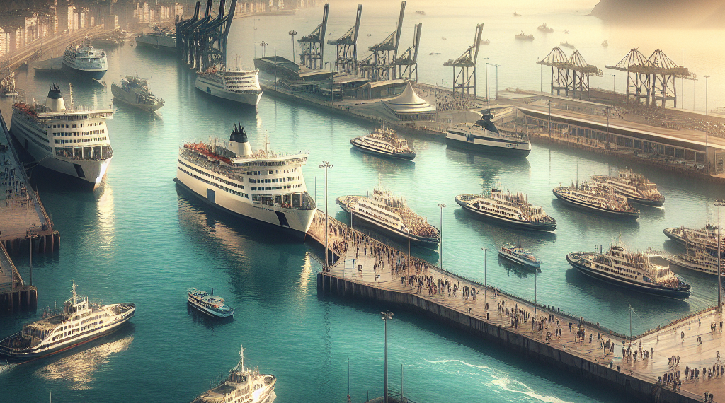 El Puerto propone llevar los ferris de Zierbena a la terminal de cruceros de Getxo