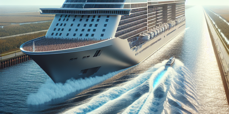 Crucero Disney Adventure, buque de mayor capacidad en cruzar el Canal de Panamá