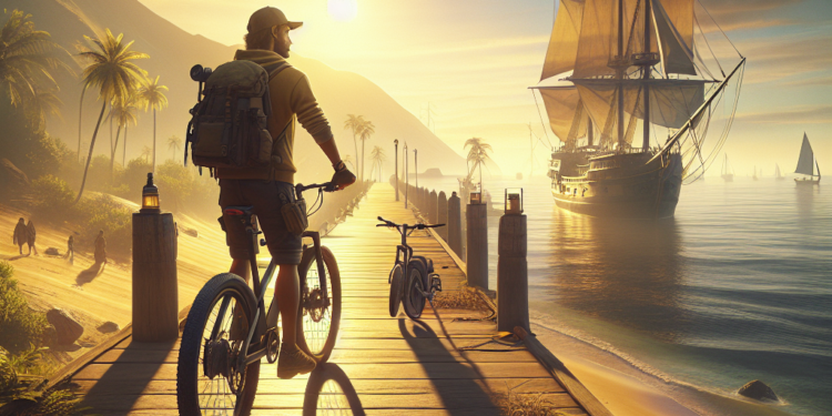 Bicicletas eléctricas y trekking a bordo del VASCO DA GAMA