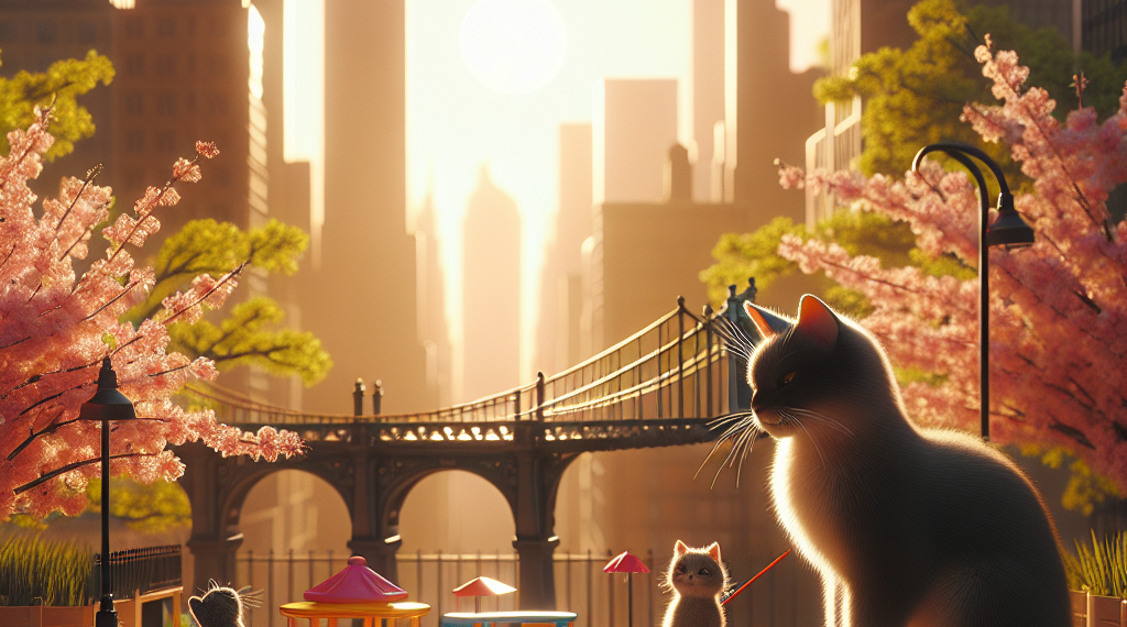 Cat Power: New York City’s Shop Cats Play With Spring Baubles