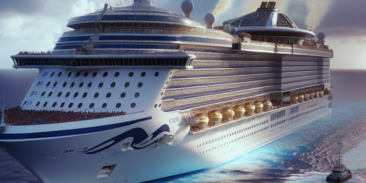 Regal Princess realiza corto desvío para llevar a cabo rescate en mar abierto frente a Yucatán