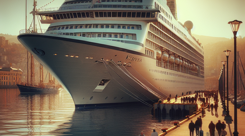 TPS recibe al crucero de lujo “Vista” en Valparaíso