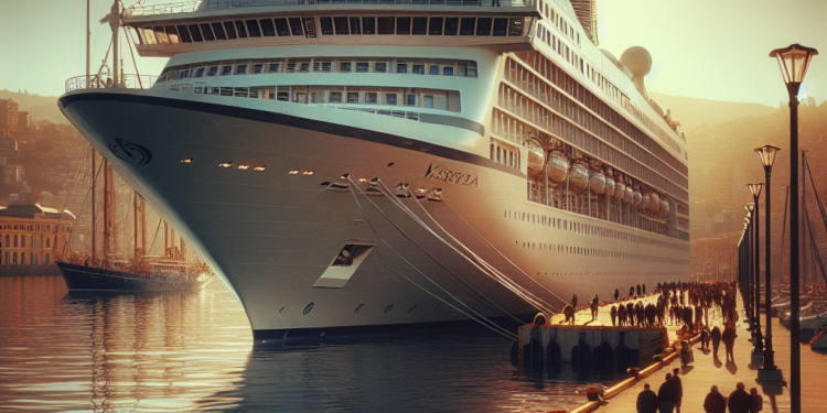 TPS recibe al crucero de lujo “Vista” en Valparaíso