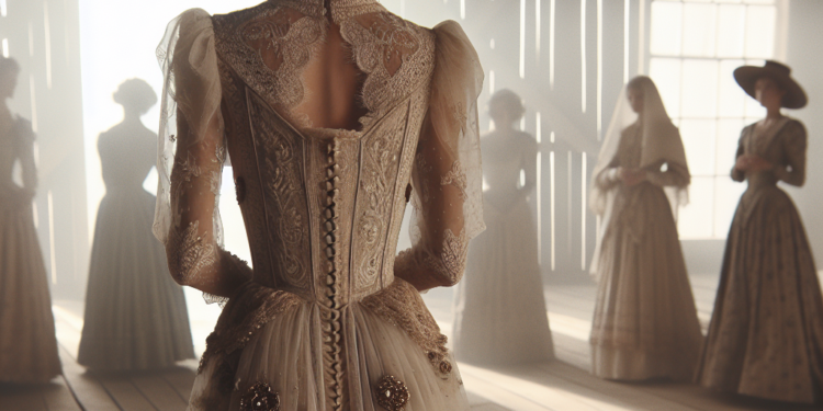 The Bride Wore a Zoe Gustavia Anna Whalen Dress Made From Her Own Vintage Textiles Collection