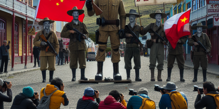 La insólita reacción de un grupo de turistas chinos que se cruzó con una protesta gremial en Tierra del Fuego